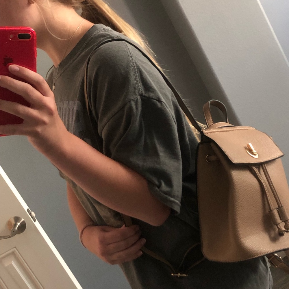 Mini Brown Backpack - image 8